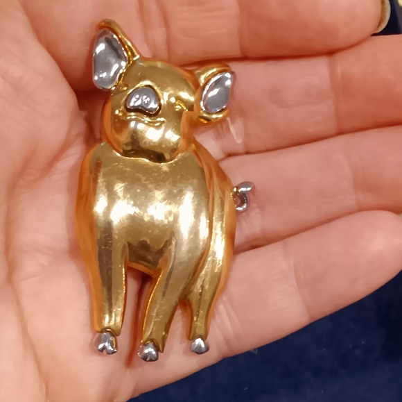 Pig Brooch by LC - Picture 7 of 10